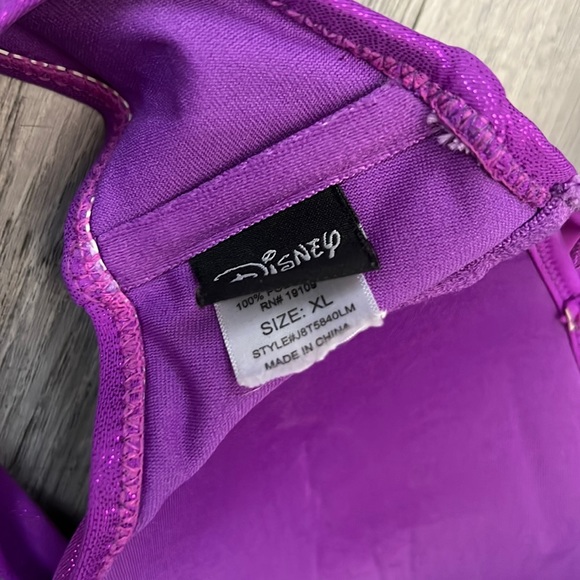 Disney Little Mermaid Shell Swimsuit Top (XL) + Ursula Tote! - Picture 9 of 9